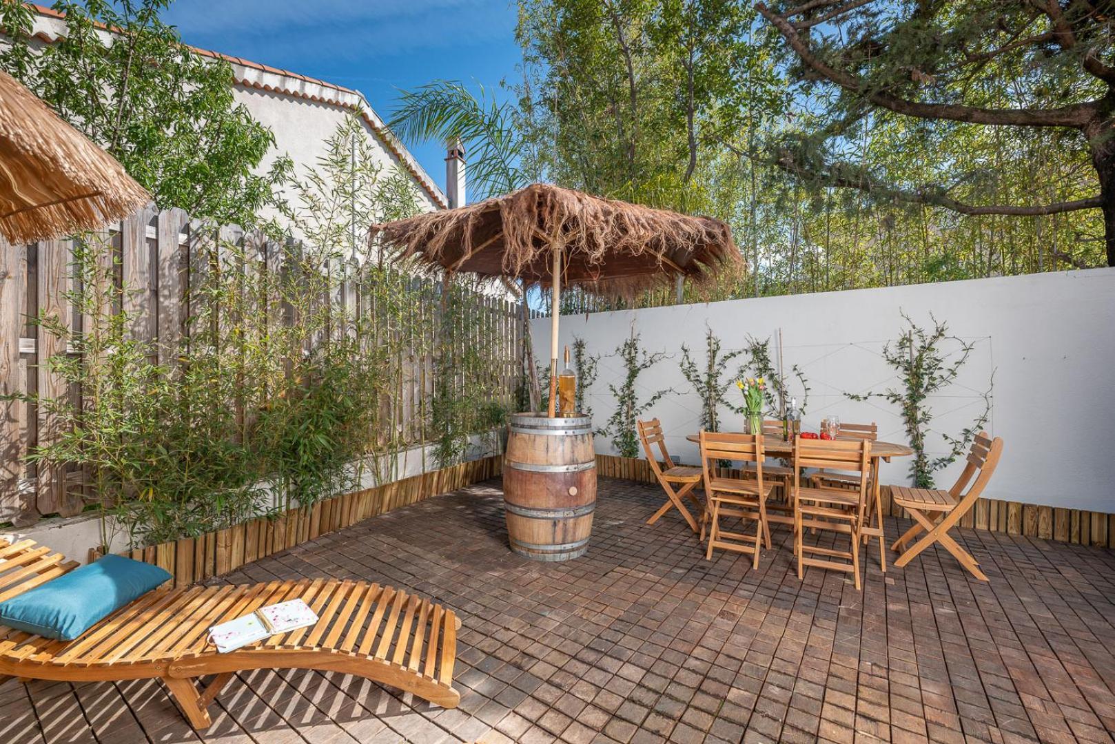 Appartement 6 Pers Jardin Prive La Cabane Bambou - Mandara Beach , Antibes French Riviera Juan-les-Pins Zewnętrze zdjęcie